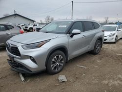 Carros salvage a la venta en subasta: 2021 Toyota Highlander Hybrid XLE