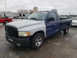 Salvage trucks for sale at New Orleans, LA auction: 2003 Dodge RAM 1500 ST