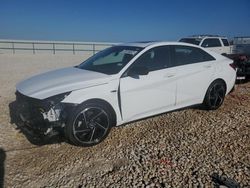 Hyundai salvage cars for sale: 2023 Hyundai Elantra N Line