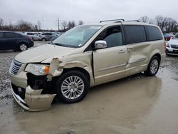 Salvage cars for sale from Copart Cleveland: 2012 Chrysler Town & Country Limited