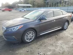 Vehiculos salvage en venta de Copart Savannah, GA: 2015 Hyundai Sonata Sport