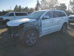 Salvage cars for sale from Copart Denver, CO: 2015 Jeep Grand Cherokee Overland