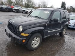 Salvage cars for sale at Portland, OR auction: 2006 Jeep Liberty Sport