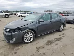 Salvage cars for sale from Copart Fredericksburg, VA: 2012 Toyota Camry Hybrid