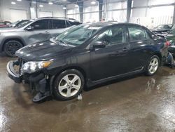 Salvage cars for sale from Copart Ham Lake, MN: 2012 Toyota Corolla Base