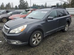 Salvage cars for sale from Copart Graham, WA: 2011 Subaru Outback 2.5I Premium