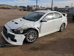 Mitsubishi evo Vehiculos salvage en venta: 2013 Mitsubishi Lancer Evolution GSR