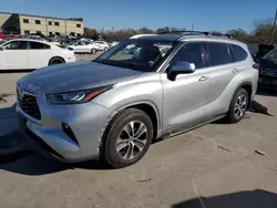 2020 Toyota Highlander XLE en venta en Wilmer, TX