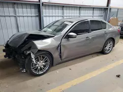 Salvage cars for sale at Mocksville, NC auction: 2011 Infiniti G37 Base