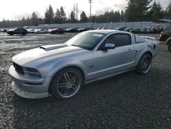 Salvage cars for sale from Copart Graham, WA: 2005 Ford Mustang GT