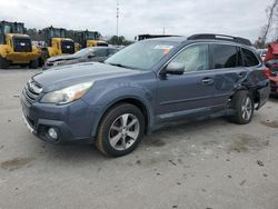 Salvage cars for sale at Dunn, NC auction: 2014 Subaru Outback 2.5I Limited