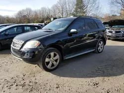 Mercedes-Benz m-Class salvage cars for sale: 2009 Mercedes-Benz ML 350