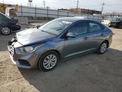 Salvage cars for sale at Chicago Heights, IL auction: 2020 Hyundai Accent SE