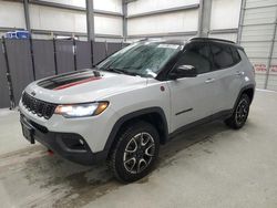 Jeep salvage cars for sale: 2024 Jeep Compass Trailhawk