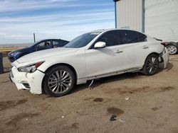 Infiniti salvage cars for sale: 2021 Infiniti Q50 Luxe