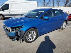 Salvage cars for sale at Bridgeton, MO auction: 2019 Ford Fusion SE