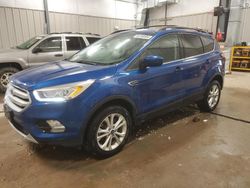 Salvage cars for sale at Casper, WY auction: 2018 Ford Escape SEL