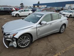 Vehiculos salvage en venta de Copart Cleveland: 2018 Infiniti Q50 Luxe