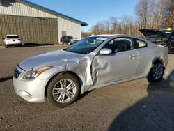 Salvage cars for sale at East Granby, CT auction: 2011 Infiniti G37