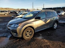 Toyota Vehiculos salvage en venta: 2015 Toyota Rav4 LE