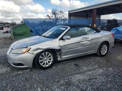 Salvage cars for sale at Riverview, FL auction: 2012 Chrysler 200 Touring