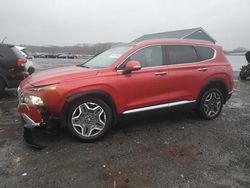 Salvage cars for sale at Assonet, MA auction: 2023 Hyundai Santa FE Limited