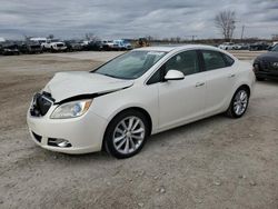 Salvage cars for sale at Kansas City, KS auction: 2012 Buick Verano