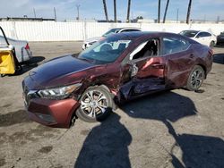 Salvage cars for sale at Van Nuys, CA auction: 2022 Nissan Sentra SV