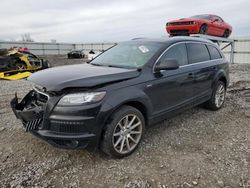 Salvage cars for sale at Earlington, KY auction: 2013 Audi Q7 Prestige