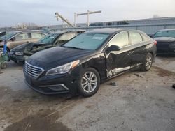 Salvage cars for sale at Kansas City, KS auction: 2016 Hyundai Sonata SE