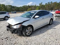 Salvage cars for sale at Houston, TX auction: 2020 Hyundai Elantra SEL