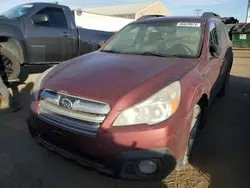 Salvage cars for sale at Brighton, CO auction: 2014 Subaru Outback 2.5I