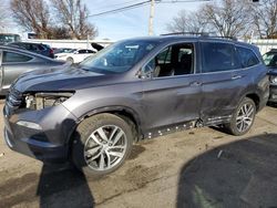 Salvage cars for sale at Moraine, OH auction: 2017 Honda Pilot Elite