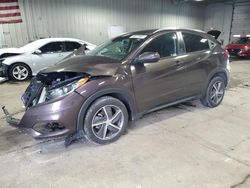 Salvage cars for sale at Franklin, WI auction: 2021 Honda HR-V EX