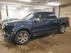 Salvage trucks for sale at Ham Lake, MN auction: 2015 Ford F150 Supercrew