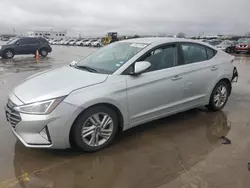 2019 Hyundai Elantra SEL en venta en Grand Prairie, TX