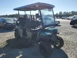 Salvage motorcycles for sale at Lumberton, NC auction: 2024 Golf Cart RIDE-IN