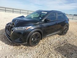 Salvage cars for sale at Temple, TX auction: 2024 Nissan Kicks SR