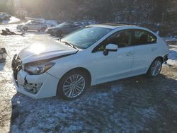 Salvage cars for sale from Copart Marlboro, NY: 2016 Subaru Impreza Premium Plus