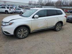 Salvage cars for sale at Davison, MI auction: 2020 Mitsubishi Outlander SE