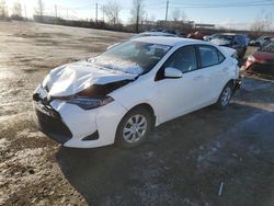 Toyota Corolla l Vehiculos salvage en venta: 2019 Toyota Corolla L