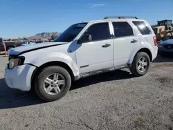 Salvage cars for sale at Las Vegas, NV auction: 2008 Ford Escape HEV