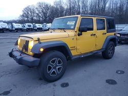 Jeep salvage cars for sale: 2015 Jeep Wrangler Unlimited Sport