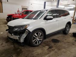 Salvage cars for sale at Ham Lake, MN auction: 2016 Honda Pilot Elite