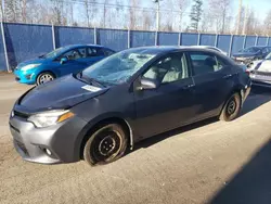 Toyota salvage cars for sale: 2014 Toyota Corolla L