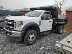 Salvage trucks for sale at Albany, NY auction: 2020 Ford F550 Super Duty