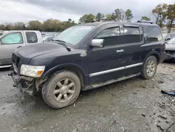 Salvage cars for sale at Byron, GA auction: 2005 Infiniti QX56