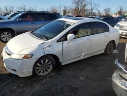 Salvage cars for sale at Baltimore, MD auction: 2009 Honda Civic EX