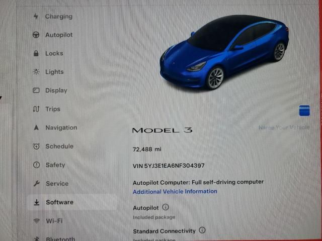 2022 Tesla Model 3