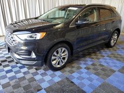 Salvage cars for sale from Copart Graham, WA: 2020 Ford Edge Titanium